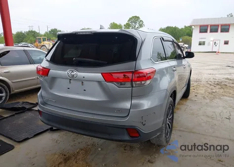 2019 Toyota Highlander Xle from USA, damaged, VIN 5TDKZRFH8KS552538